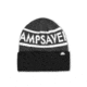 CampSaver Classic Cuffed Beanie, Black/Gray/White, One Size, CS-BN001-OS
