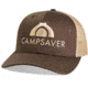 CampSaver Embroidered Trucker - Unisex, Brown/Tan, One size, CSLogoHat-50-I12BNKA-SE