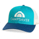 CampSaver Embroidered Trucker - Unisex, Teal/Birch/Light Navy, One size, CSLogoHat-50-I12TBILNA-SE