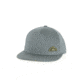 CampSaver Logo Hat Embroidered Logo - Unisex, Flint Gray/Green Logo, One Size, CS-Logo-Hat-FLGRY/GRN-OS