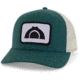 CampSaver Logo Hat Embroidered Patch - Unisex, Deep Teal/Birch, One size, CSLogoHat-50-I12DTLBIA-EMBP