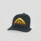 CampSaver Logo Hat - Unisex, Sunset Trees/Navy/White, One Size, CS-Logo-Hat-SSTR-NVY/WHT-OS