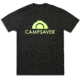 CampSaver Logo T-Shirt - Mens, Charcoal/Neon Green, X-Small, CS-Logo-CHR-NG-X-Small