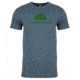 CampSaver Logo T-Shirt - Mens, Indigo/Forest Green Logo, 2XL, CVC 6210-IND-2XL