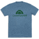 CampSaver Logo T-Shirt - Mens, Indigo/Forest Green, XXXX-Large, CS-Logo-IND-FG-XXXX-Large