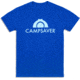 CampSaver Logo T-Shirt - Mens, Royal/Teal, X-Small, CS-Logo-RYL-TL-X-Small