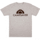 CampSaver Logo T-Shirt - Mens, Sand/Brown, Large, CS-Logo-Sand-BRN-Large