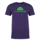 CampSaver Logo T-Shirt - Mens, Storm/Neon Green Logo, Large, CVC 6210-STRM-L