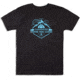 CampSaver Mountain Adventure T-Shirt, Charcoal/Teal Logo, X-Large, MTNADV-CHR-TL/PNK-X-Large