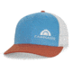 CampSaver Standard Embroidered Logo Hat, Col Blue/Birch/Dark Orange - Cream Logo, One Size, CS-Logo-C12Hat-BLU-BR-OR