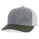 CampSaver Standard Embroidered Logo Hat, Heather Grey/Birch/Army - Mute Green Logo, One Size, CS-Logo-C12Hat-HG-BR-AR