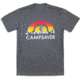 CampSaver Sunset Hiker T-Shirt, Heather Heavy Metal, Medium, SNSTHIK-HHM-Medium