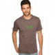 CampSaver Tri-Blend Crew T-shirt-Brown - Mens-Small