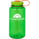 CampSaver Nalgene Wide Mouth Bottle, 32oz, Melon Ball Bottle Kiwi/Pumkin/Sunflower Cap White , CS-TRI32W-MEL/KIWI