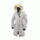 Canada Goose Kensington Parka - Women's-Light Grey-X-Small