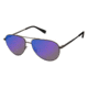 Canali 204 Sunglasses - Frame MATTE GUNMETAL, Lens Color Gun Blue Pz CO20401