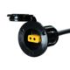 Cannon Flush Mount Power Port, Black, 1903012