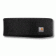 Carhartt Acrylic Headband for Womens, Black, One Size Fits All WA053-BLK-OFA