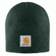 Carhartt Acrylic Knit Hat for Mens, Dark Green, One Size Fits All A205-DGR-OFA