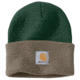 Carhartt Acrylic Watch Hat for Mens, Dark Green/Driftwood, One Size Fits All A18-384-OFA
