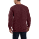 Carhartt Block Logo Crewneck Sweat - Mens, Port Heather, Small, 103853-645REGSA