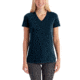 Carhartt Lockhart Short Sleeve V-Neck T-Shirt - Women's, Dark Indigo Heather, XL-REG, 102452-462-REG-XL