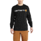 Carhartt Long Sleeve Logo T-Shirt - Men's, Black, 2XL/Regular, K298-BLK-REG-XXL