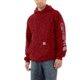 Carhartt Midweight Hooded Logo Sweatshirt - Men's, Dark Crimson, 4XL/Regular, K288-608-REG-4XL