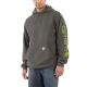 Carhartt Midweight Signature Sleeve Logo Hooded Sweatshirt - Men's
