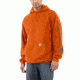 Carhartt Midweight Hooded Logo Sweatshirt - Men's, Orange, Extra Small/Regular, K288-ORG-REG-XSM