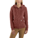Carhartt Clarksburg Half Zip Hooded Sweatshirt - Womens, Henna Heather, Small, 103240-R01-REG-S