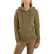Carhartt Clarksburg Half Zip Hooded Sweatshirt - Womens, Oiled Walnut Heather, Large, 103240-B00-REG-L