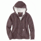 Carhartt Clarksburg Sherpa Lined Hoodie - Womens, Sparrow Heather, XXL-REG, 102787-549-REG-XXL