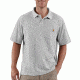 Carhartt Contractors Work Pocket Polo for Mens, Heather Gray, Extra Small/Regular K570-HGY-REG-XSM