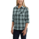 Carhartt Dodson Long Sleeve Shirt for Womens, Stormy Sea, 2XL/Regular 102777-347-REG-XXL