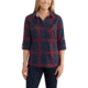 Carhartt Dodson Long Sleeve Shirt for Womens, Navy, Medium/Regular 102777-412-REG-M