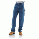 Carhartt Loose/Original-Fit Washed Logger Double-Front Work Jean - Men's, Darkstone, 30-30, B73-DST-30-30