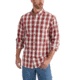 Carhartt Essential Plaid Button Down Long Sleeve Shirt for Mens, Chili, Extra Large/Tall 102817-647-TLL-XL