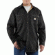 Carhartt Flame-Resistant Canvas Shirt Jacket, Black, Small/Regular 100432-001-REG-S