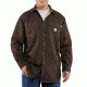 Carhartt Flame-Resistant Canvas Shirt Jacket, Dark Brown, Extra Large/Regular 100432-201-REG-XL