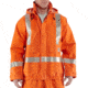 Carhartt Flame-Resistant Rain Jacket, Bold Orange, 2XL/Tall 100447-827-TLL-2XL