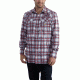 Carhartt Flame-Resistant Snap Flame-Resistantont Plaid Shirt, Navy, 3XL/Regular 102015-412-REG-3XL