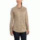 Carhartt Flame-Resistant Womens Force Cotton Hybrid Shirt, Khaki, Extra Small/Regular 102687-250-REG-XS
