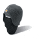 Carhartt Fleece 2-in-1 Headwear - Men's-Charcoal Heather