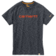 Carhartt Force Cotton Delmont Gphc Short Sleeve T Shirt - Mens, Granite Heather, L-REG 102549-020-REG-L