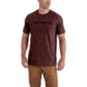 Carhartt Force Cotton Delmont Gphc Short Sleeve T Shirt - Mens, Red Brown Heather, 2XL-REG 102549-603-REG-2XL