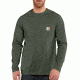 Carhartt Force Cotton Delmont Long Sleeve T-Shirt for Mens, Moss, Small/Regular 100393-316-REG-S