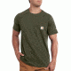 Carhartt Force Cotton Delmont LS T-Shirt - Men's, Moss, Small, Regular, 100410-316-REG-S