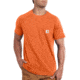 Carhartt Force Cotton Delmont LS T-Shirt - Men's, Orange, Medium, Regular, 100410-800-REG-M
