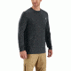 Carhartt Force Extremes Long Sleeve T-shirt - Mens, Black/Black Heather, M-REG 102998-006-REG-M